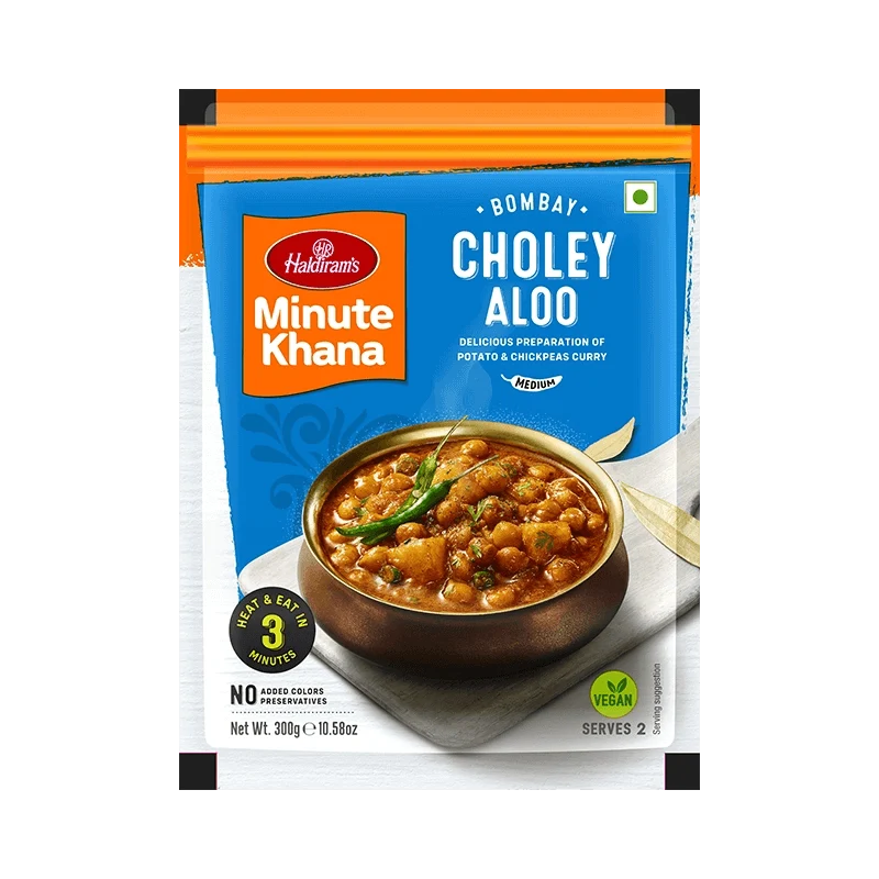 Haldiram Minute Khana Chole Aloo