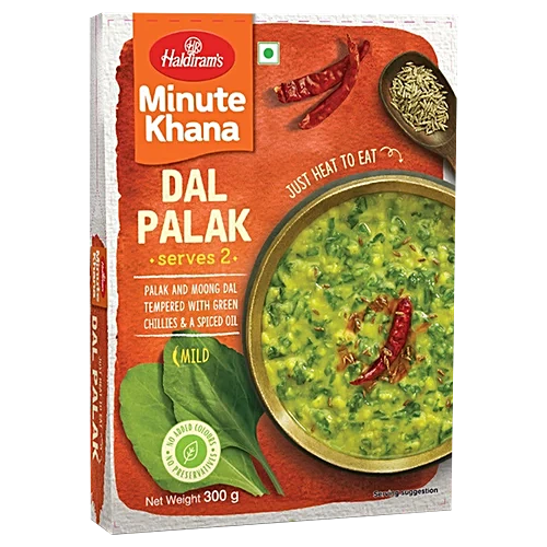 Haldiram Minute Khana Dal Palak