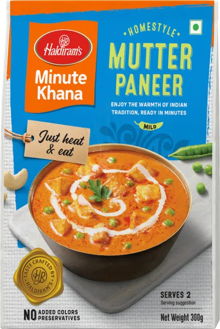 Haldiram Minute Khana Mutter Paneer
