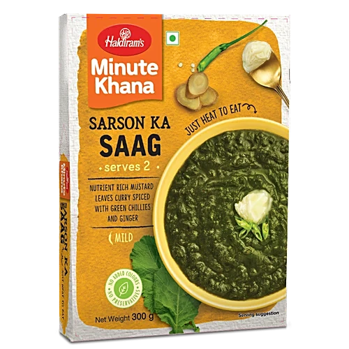 Haldiram Minute Khana Sarson Da Saag