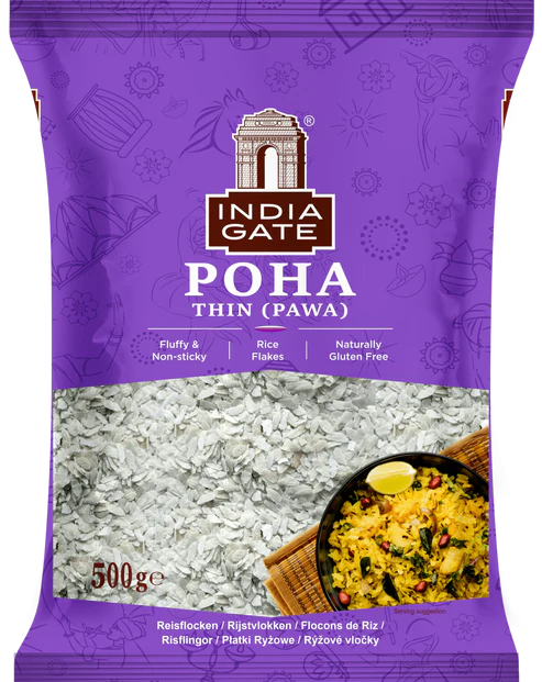 India Gate Poha Thick 500g