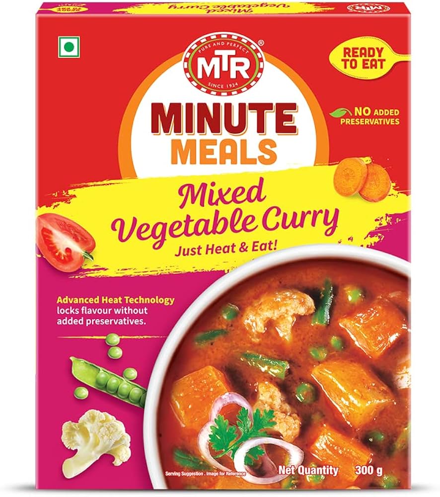 MTR Minute Meals Mixed Vegetable Curry