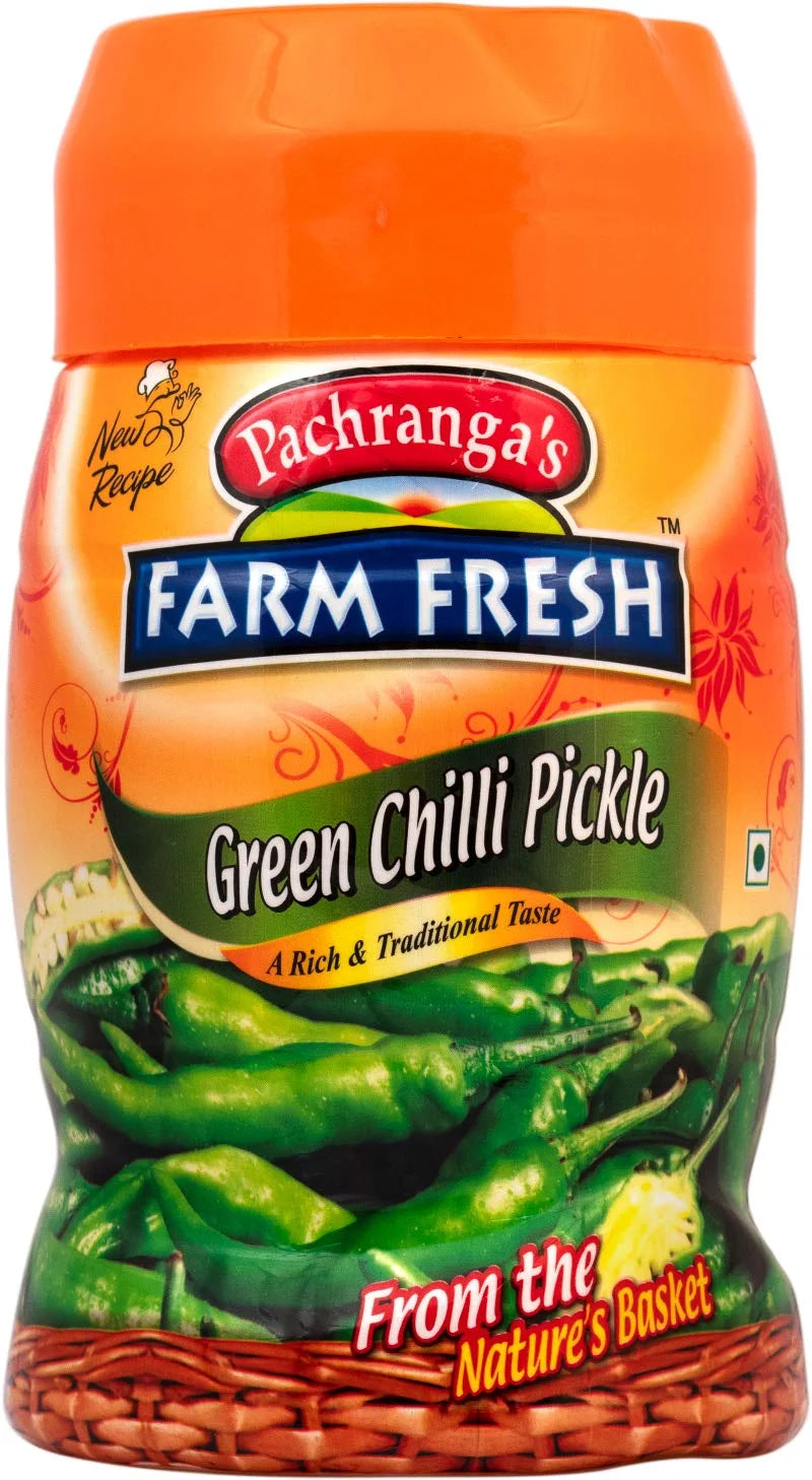 Pachranga's Farm Fresh Green Chilli Pickle