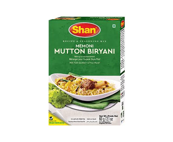 Shan Memoni Mutton Biryani