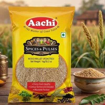 Aachi Kodo Millet Roasted