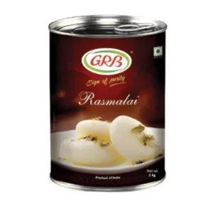 GRB Rasmalai 1kg Tin